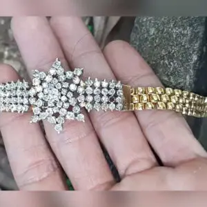 Gold Flower Bracelet